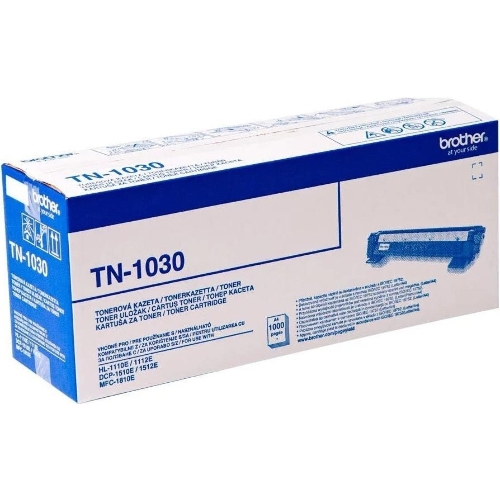 Картридж лазерный Brother TN1030 черный (2 500 стр.) для Brother HL-1110E/HL-1112E/HL-1210WE/HL-1210WE/HL-1212WE/DCP-1510E/DCP-1512E/DCP-1610WE/DCP-1612WE/MFC-1810E/MFC-1910E