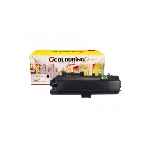Картридж Colouring CG-TK-1160 черный (7200 стр.) для Kyocera Ecosys P2040dn/2040dw