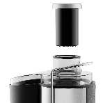 Соковыжималка GALAXY LINE GL 0809 серебристый, центробежная, 1200 Вт, 500 мл, механическое
