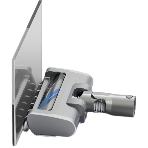 Пылесос вертикальный Vitek VT-CLSAQUA_RAPID серый стальной/серебристый, питание от аккумулятора, 220 Вт, уборка влажная/сухая, пылесборник 0.55 л
