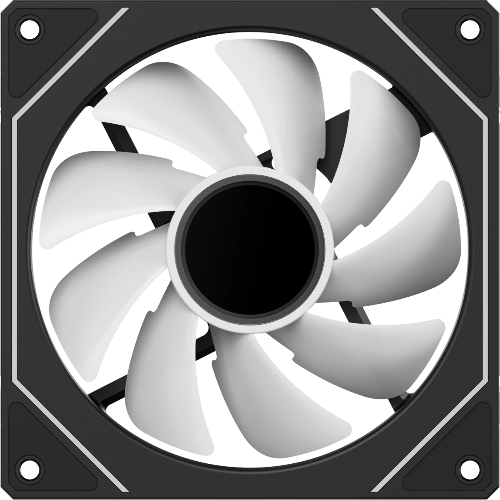 Вентилятор для корпуса Ocypus Gaммa F12 ARGb BK (Gaммa-F12-BK1AM00X-GL)