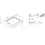 Индукционная варочная панель Bosch PUG61KAA5E черный