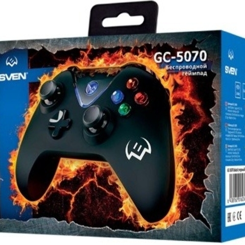 Геймпад SVEN GC-5070 черный беспроводной