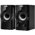 Акустическая система SVEN SPS-606, черный, акустическая система 2.0 (мощность 2x3 Вт(RMS))