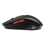 Мышь беспроводная Nakatomi MRON-08U черный, 1600 dpi, радиоканал, USB, кнопки - 6
