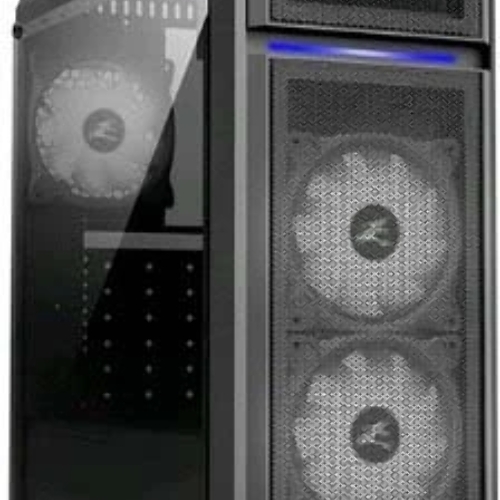 Компьютерный корпус ZALMAN N5 OF, ATX, черный, WINDOW, 1x5.25