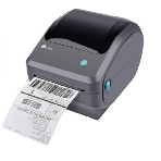 Принтер наклеек G&G GG-D410 стационарный, прямая термопечать, 203 dpi, 152 мм/сек, USB черный
