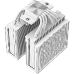 Кулер для процессора PCCooler RZ620 WH (260W, 4-pin PWM, 158мм, Al/Cu, 6x6мм, 2x120мм, 86.73CFM, 32dBA, 1800RPM, S: 1851/1700/1200/115X, AM5/AM4, белый)