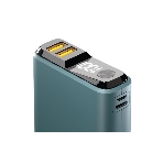 Портативный аккумулятор OLMIO QS-10, 10000mAh, 22.5W QuickCharge3.0/PowerDelivery, LCD, темно-зеленый