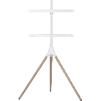 Подставка для телевизора Cactus CS-ST1246WTBCH белый/береза, 45
