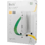 Обогреватель масляный Ballu Comfort BOH/CM-09WDN (9 секций) белый, 2000 Вт, 25 м2, термостат