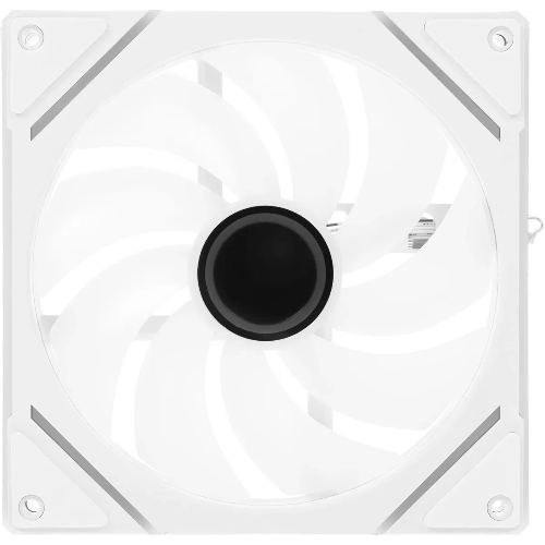 Вентилятор для корпуса Accord ACC-YF14 ARGb 140х140x25 белый 4-pin (ACC-YF14 ARGb белый) brown box