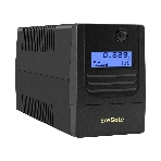 Источник бесперебойного питания ExeGate Smart LB-650.LCD.AVR.4C13 (650VA/390W, LCD, AVR, 4*C13, батарея 12V 7Ah, черный)