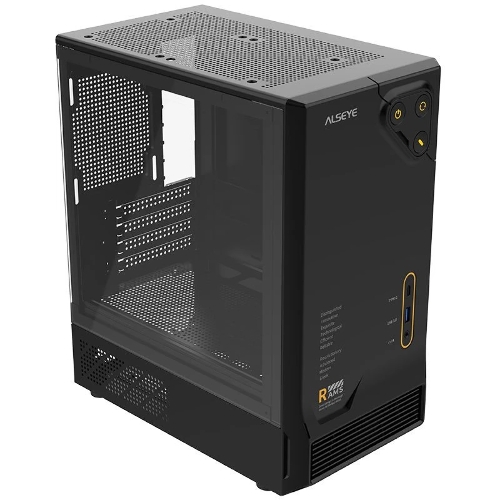 Компьютерный корпус RAMS 1.0 черный-Type C