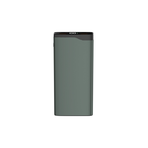 Портативный аккумулятор OLMIO QL-10, 10000mAh, 22.5W, QuickCharge3.0/PowerDelivery, LCD, серый