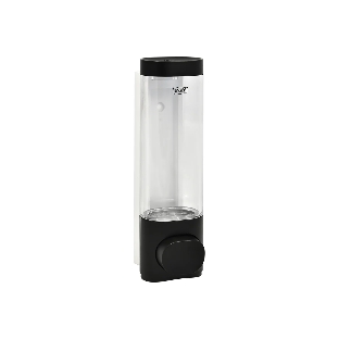 Дозатор для мыла Puff-8105Bl, 250 мл, черный, ABS-пластик