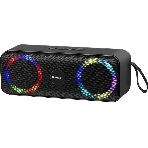 Акустическая система Defender LIGHT/BT/FM/USB/TF/AUX Q1 черный 10 Вт
