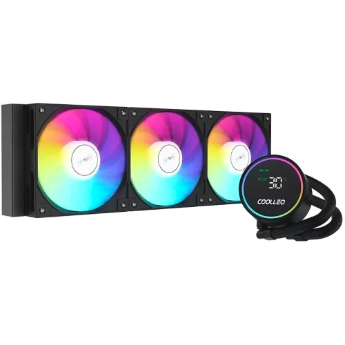 Система жидкостного охлаждения Coolleo ICE Fairy DIG 360 LITE BK (DIG-360-LITE-BK)