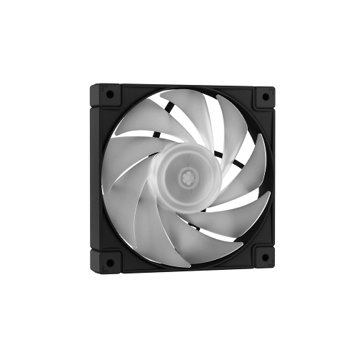 Компьютерный корпус Deepcool CH360 без БП, боковое окно (закаленное стекло), 2x140мм ARGb LED вентилятор спереди и 1x120мм ARGb LED вентилятор сзади, черный, mATX