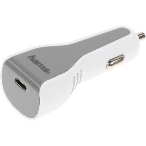 Комплект зарядное устройство Hama H-183317 3A PD для Apple кабель Apple Lightning/Type-C белый