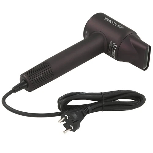 Фен Scarlett SC-HD70I43 фиолетовый, 1600 Вт, ионизация