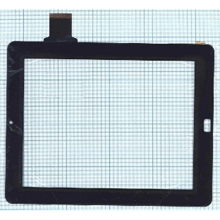 Сенсорное стекло (тачскрин) ONDA Vi40 Elite 300-L3611A-A00 v1.0. черное