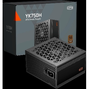 Блок питания ПК Power Supply PCCooler, 750W 80+ Bronze (ATX, ATX 3.1, Non-modular, 1x24(20+4)pin 550мм, 2xCPU*2 8(4+4)pin 650мм, 2xPCIe*2 8(6+2)pin 500мм, 1x12V-2x6 600мм, 6xSATA*3+MOLEX4pin*2, Active, 120x120мм, 140x150x86mm, APFC, OVP/UVP/OCP/SCP/OTP/OPP/SPD)