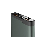 Портативный аккумулятор OLMIO QL-10, 10000mAh, 22.5W, QuickCharge3.0/PowerDelivery, LCD, серый