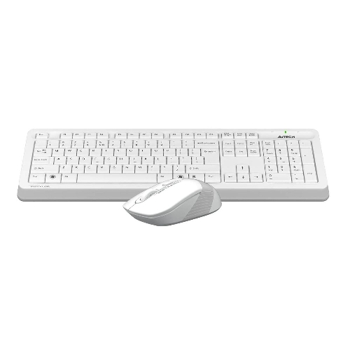 Комплект клавиатура+мышь A4Tech FStyler FG1010 беспроводной, USB, 2000 DPI, белый/серый
