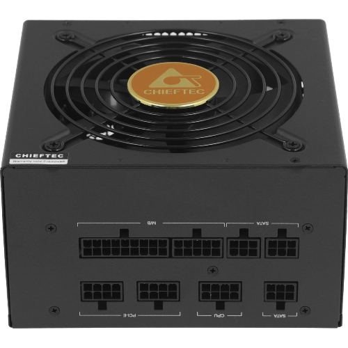 Блок питания Chieftec Polaris PPS-750FC, 750Вт, 80 PLUS Gold, 120мм, модульный, черный