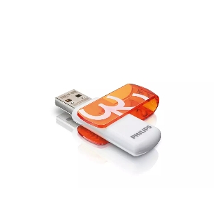 Флешка USB 32Gb PHILIPS VIVID2.0 32Gb, USB 2.0