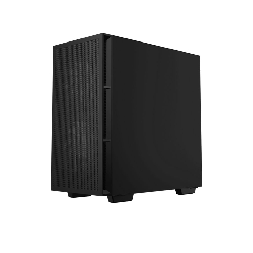 Компьютерный корпус Deepcool CH360 без БП, боковое окно (закаленное стекло), 2x140мм ARGb LED вентилятор спереди и 1x120мм ARGb LED вентилятор сзади, черный, mATX