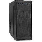 Компьютерный корпус Miditower ExeGate XP-332UC-UNS500 (ATX, БП UNS500 с вент. 12см, 2хUSB 3.0/1хTypeC, аудио, черный)