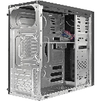 Компьютерный корпус Minitower ExeGate MA-372UX Black, mATX UN450, 120мм 2*USB+2*USB3.0, Audio