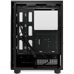 Компьютерный корпус без блока питания HSPD F510, Panoramic Mid Tower, черный, TG, 0.5 SPCC, no fans ATX, mATX, mITX 180/280/160мм 1x2.5