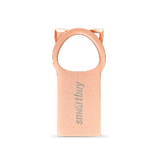 Флешка USB Smartbuy MC5 Metal Kitty (SB016GbMC5), 16Gb, USB 2.0, R/W 20/10, розовый