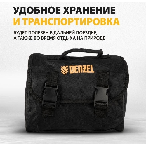 Компрессор автомобильный Denzel AC-37, 12 В, 7 атм 37 л/мин