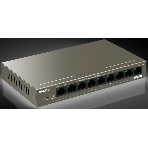 Коммутатор неуправляемый PoE IP-COM G1109P-8-102W 9 портов, 9x1 Гбит/с, PoE 8х92 Вт, настольный