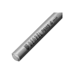 Сверло спиральное по металлу Denzel 4 x 75мм, Р6М5, Golden Tip