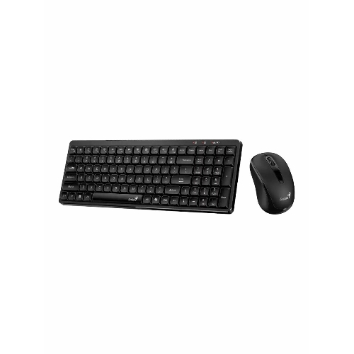 Комплект клавиатура+мышь Genius Luxemate Q8100 беспроводной, USB, 1200 DPI, чёрный