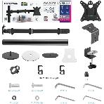 Кронштейн для монитора Kromax CASPER-507 черный 4 шт/уп. 10