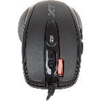 Мышь проводная A4Tech X-710BK черный, 2000 dpi, USB, кнопки - 7