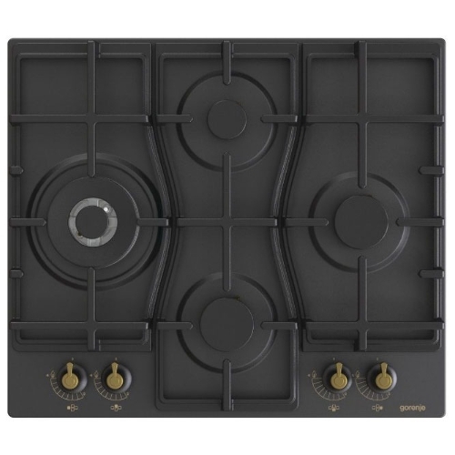 Газовая варочная панель Gorenje GW6D42CLB черный