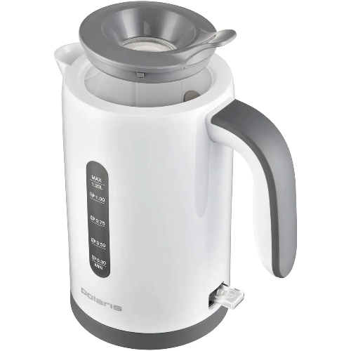 Чайник электрический Polaris PWK 1220C Water Way Pro 1.2 л, 2200 Вт, белый корпус: пластик (PWK 1220C)