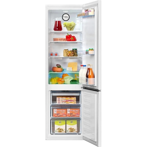 Холодильник Beko B3R0CNK312HW белый двухкамерный 200/76л морозилка снизу, No Frost