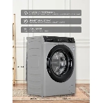 Стиральная машина Haier HW70-BP12269S серебристый загр. фронтальная макс.: 7 кг 1200об/мин класс: А+++