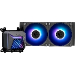 Система жидкостного охлаждения MSI MAG CORELIQUID A15 240 черный 120мм алюминий+медь 2050rpm 28.7db 4-pin