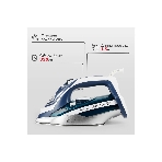 Утюг Atlanta ATH-5580 синий/белый, 3000 Вт, 37 г/мин, 95 г/мин, 350 мл
