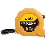 Рулетка Deli DL9005B 5мx19мм Метрическая. Корпус ударопрочный.