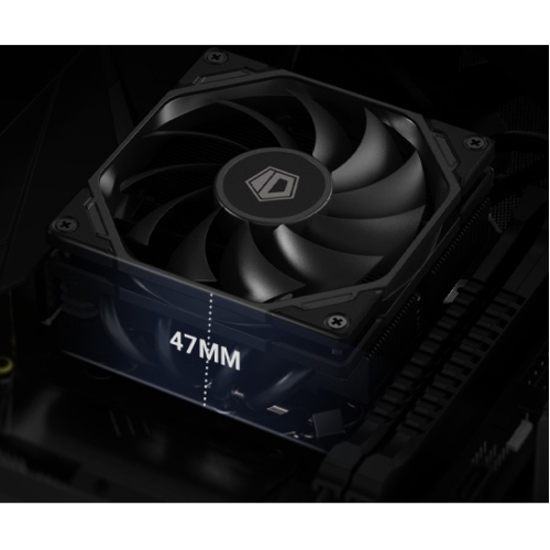 Кулер для процессора ID-COOLING IS-40-XT черный 92мм алюминий/медь 2800rpm 35.2db 4-pin 95W 47мм